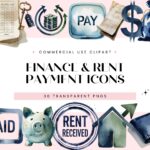 Finance & Rent Payment Icons