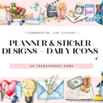Planner & Sticker- Daily Icons
