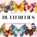 Butterflies Watercolor