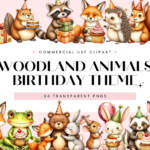 Woodland Animals Birthday Theme