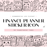 Finance Planner Sticker Icon